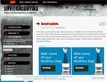 Tablet Screenshot of lifeatgalgotias.wordpress.com