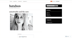 Desktop Screenshot of batabon.wordpress.com