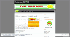 Desktop Screenshot of dilname.wordpress.com
