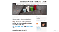 Desktop Screenshot of businessgolf.wordpress.com