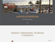 Tablet Screenshot of adolfoneda.wordpress.com