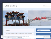 Tablet Screenshot of littlechinaly.wordpress.com