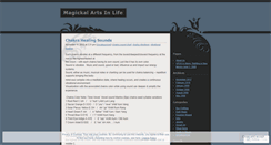 Desktop Screenshot of magickarts.wordpress.com