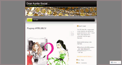 Desktop Screenshot of dearauntiesocial.wordpress.com