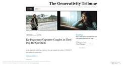 Desktop Screenshot of gentribune.wordpress.com