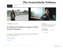 Tablet Screenshot of gentribune.wordpress.com