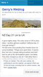 Mobile Screenshot of gerrya.wordpress.com
