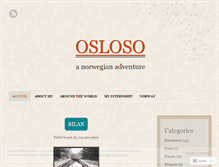 Tablet Screenshot of osloso.wordpress.com