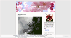 Desktop Screenshot of minhascerejas.wordpress.com