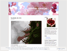 Tablet Screenshot of minhascerejas.wordpress.com