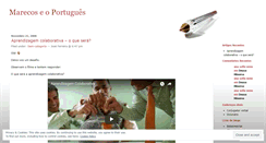 Desktop Screenshot of marecoseoportugues.wordpress.com