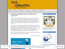 Tablet Screenshot of ioubuntu.wordpress.com