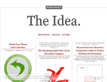 Tablet Screenshot of briancreath.wordpress.com