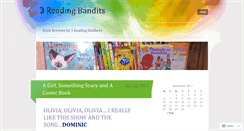Desktop Screenshot of 3readingbandits.wordpress.com