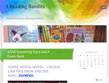 Tablet Screenshot of 3readingbandits.wordpress.com