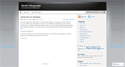 Desktop Screenshot of davidowens.wordpress.com