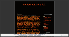 Desktop Screenshot of lesbianlimbo.wordpress.com