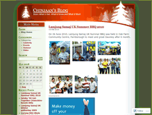 Tablet Screenshot of chinjaan.wordpress.com