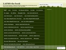 Tablet Screenshot of lafms.wordpress.com