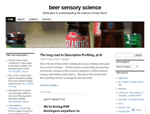 Tablet Screenshot of beersensoryscience.wordpress.com