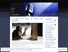 Tablet Screenshot of godisacomedian.wordpress.com