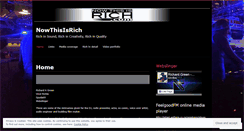 Desktop Screenshot of nowthisisrich.wordpress.com