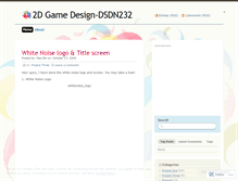 Tablet Screenshot of neogamedesign.wordpress.com