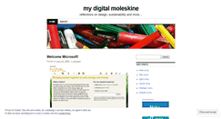 Desktop Screenshot of mydigitalmoleskine.wordpress.com