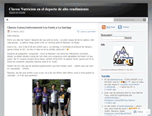 Tablet Screenshot of claroultrafons.wordpress.com