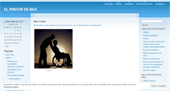 Desktop Screenshot of elrincondebea.wordpress.com