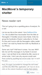 Mobile Screenshot of macmove.wordpress.com