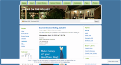 Desktop Screenshot of ghentonthesquare.wordpress.com