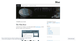 Desktop Screenshot of mazwhitmore.wordpress.com