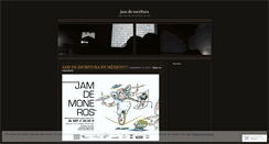 Desktop Screenshot of jamdeescritura.wordpress.com