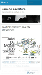 Mobile Screenshot of jamdeescritura.wordpress.com