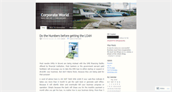 Desktop Screenshot of corporateworld.wordpress.com