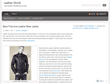 Tablet Screenshot of bikerjacketsformen.wordpress.com