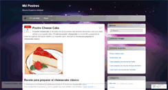 Desktop Screenshot of milpostres.wordpress.com