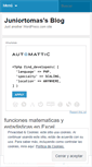 Mobile Screenshot of juniortomas.wordpress.com
