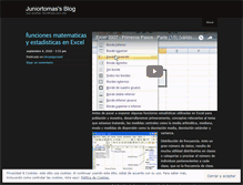 Tablet Screenshot of juniortomas.wordpress.com