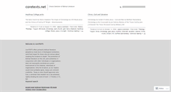 Desktop Screenshot of coretexts.wordpress.com