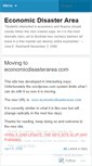 Mobile Screenshot of economicdisaster.wordpress.com