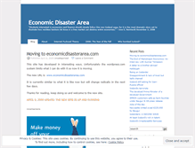 Tablet Screenshot of economicdisaster.wordpress.com