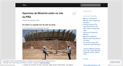 Desktop Screenshot of mineirao2014.wordpress.com