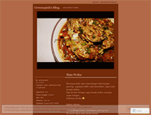 Tablet Screenshot of greenypink.wordpress.com
