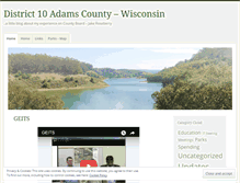 Tablet Screenshot of district10adamscounty.wordpress.com