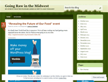 Tablet Screenshot of goingrawinthemidwest.wordpress.com