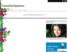 Tablet Screenshot of camelia13capitanu.wordpress.com