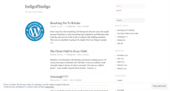 Desktop Screenshot of indigoflindigo.wordpress.com