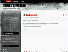 Tablet Screenshot of akuibu.wordpress.com
